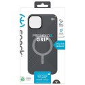 Speck Presidio2 Grip Magsafe - Case for iPhone 15 Plus / iPhone 14 Plus (Charcoal Grey / Cool Bronze / White)