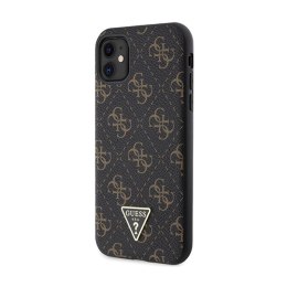 Guess 4G Triangle Metal Logo - Case for iPhone 11 (black)