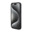 Guess 4G Triangle Metal Logo - Case for iPhone 15 Pro Max (Black)