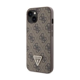 Guess Crossbody 4G Metal Logo - iPhone 14 Case (brown)