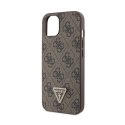 Guess Crossbody 4G Metal Logo - iPhone 14 Case (brown)