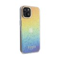 Guess IML Faceted Mirror Disco Iridescent - Case for iPhone 14 (Iridescent)