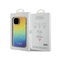 Guess IML Faceted Mirror Disco Iridescent - Case for iPhone 14 (Iridescent)