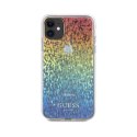 Guess IML Faceted Mirror Disco Iridescent - iPhone 11 Case (Iridescent)