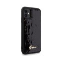 Guess Sequin Script Metal - iPhone 11 Case (Black)