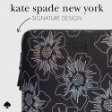 Kate Spade New York Puffer Sleeve - MacBook Pro 16" / Laptop 16" Cover (Hollyhock Iridescent Black)