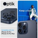 Spigen Optik.TR EZ Fit Camera Lens Protector 2-Pack - Lens protection glass for iPhone 15 Pro / iPhone 15 Pro Max / iPhone 14 Pr