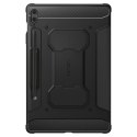 Spigen Rugged Armor Pro - Case for Samsung Galaxy Tab S9 FE+ 12.4" (Black)