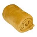 Arti Casa - Flannel blanket 200x150cm (mustard)