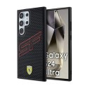 Ferrari Big SF Perforated - Case for Samsung Galaxy S24 Ultra (black)