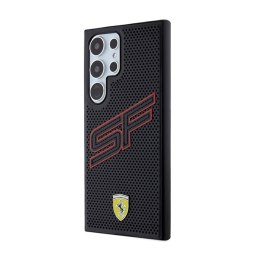 Ferrari Big SF Perforated - Case for Samsung Galaxy S24 Ultra (black)