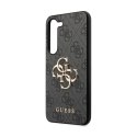 Guess 4G Big Metal Logo - Case for Samsung Galaxy S24+ (black)