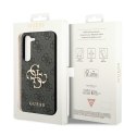 Guess 4G Big Metal Logo - Case for Samsung Galaxy S24+ (black)