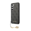 Guess 4G Charms Collection - Case for Samsung Galaxy S24+ (black)