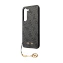 Guess 4G Charms Collection - Case for Samsung Galaxy S24+ (black)