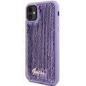 Guess Sequin Script Metal - iPhone 11 Case (purple)