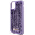 Guess Sequin Script Metal - iPhone 11 Case (purple)