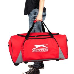Slazenger - Sports travel bag with wheels (red)