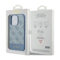 Guess 4G Bottom Stripe Metal Logo Collection - Case for iPhone 15 Pro Max (blue)