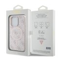 Guess 4G Collection Leather Metal Logo MagSafe - Case for iPhone 14 Pro Max (pink)