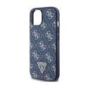 Guess 4G Triangle Metal Logo - Case for iPhone 15 (blue)