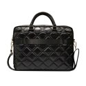 Guess Quilted 4G Computer Bag - Laptop bag 15" / 16" (black)