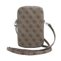 Guess Zip 4G Triangle - Phone bag (brown)