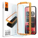 Spigen Alm Glas.TR 2-Pack - Tempered glass for Nothing Phone 2a (Transparent)