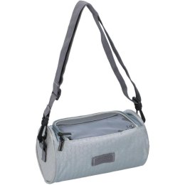 Dunlop - Handlebar bag / bicycle pannier with smartphone pocket (grey)