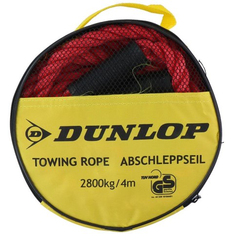 Dunlop - Towing rope with hooks 4m / 2800kg