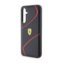 Ferrari Twist Metal Logo - Samsung Galaxy S23 FE Case (black)