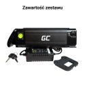 Green Cell - GC Silverfish battery for E-Bike with 36V 10.4Ah 374Wh Li-Ion XLR 3 PIN charger