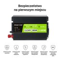 Green Cell - Inverter DUO 12V/24V to 230V 300W/600W Modified sine wave voltage converter