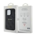 Guess 4G Collection Leather Metal Logo MagSafe - Case for iPhone 15 Pro (black)