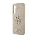 Guess Glitter Script Big 4G - Samsung Galaxy S23 FE Case (Gold)