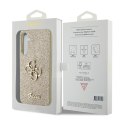 Guess Glitter Script Big 4G - Samsung Galaxy S23 FE Case (Gold)