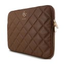 Guess Quilted 4G Sleeve - Notebook case 13" / 14" (brown)