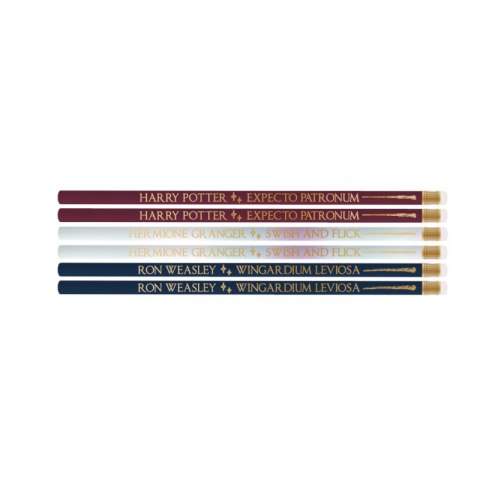 Harry Potter - Wands boxed pencil set 6 pcs.