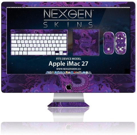 Nexgen Skins with 3D effect for iMac 27" (Serpentine 3D)