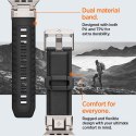 Spigen DuraPro Armor PU - Strap for Apple Watch 42/44/45/49 mm (Black)