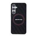 AMG Silicone Carbon Pattern MagSafe - Case for Samsung Galaxy S24 (black)