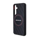 AMG Silicone Carbon Pattern MagSafe - Case for Samsung Galaxy S24 (black)