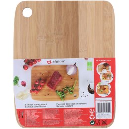 Alpina - Cutting board in bamboo wood 30x23 cm