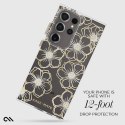 Case-Mate Floral Gems - Case for Samsung Galaxy S24 Ultra (Gold)