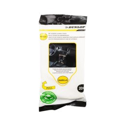 Dunlop - Car interior cleaning wet wipes 20 pcs. (vanilla)