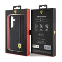 Ferrari Carbon Printed Line - Case for Samsung Galaxy S24+ (black)