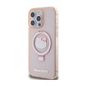 Hello Kitty Ring Stand Glitter Electrop Logo MagSafe - Case iPhone 15 Pro Max (pink)