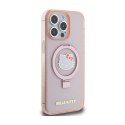 Hello Kitty Ring Stand Glitter Electrop Logo MagSafe - Case iPhone 15 Pro Max (pink)