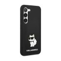 Karl Lagerfeld Silicone Choupette - Samsung Galaxy S24 Case (black)