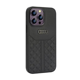 Audi Genuine Leather - Case for iPhone 14 Pro Max (Black)